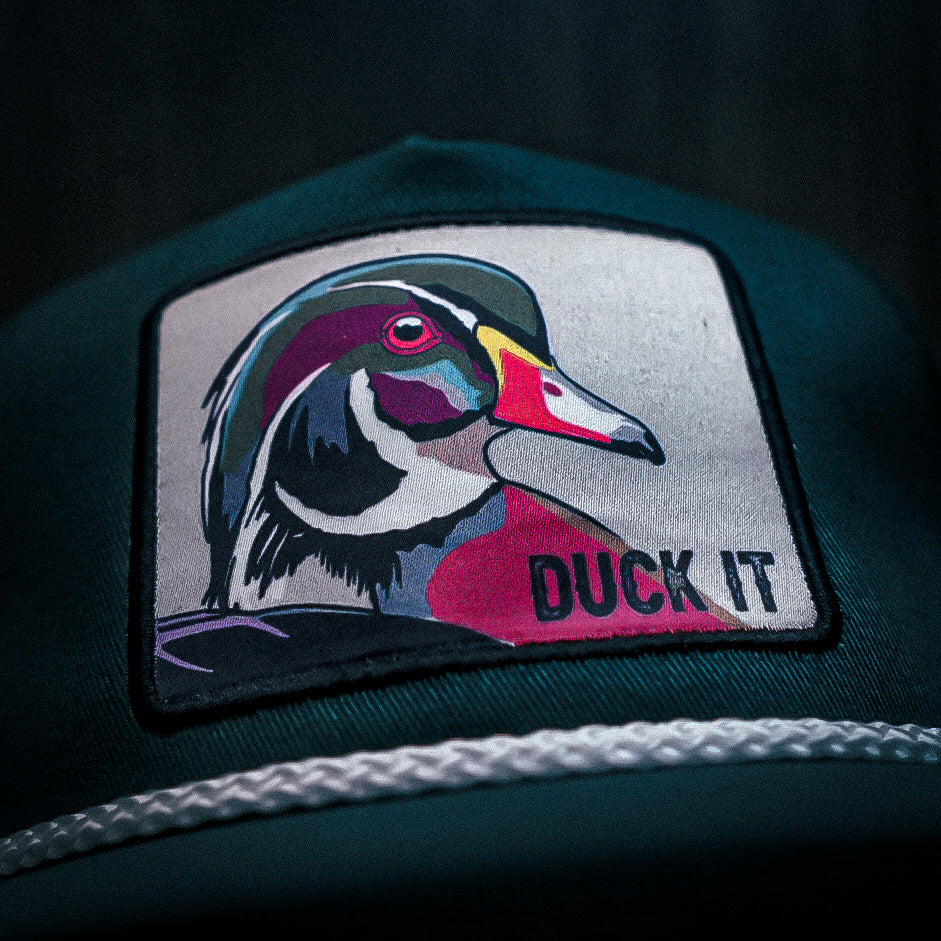 "Duck It" OG Green Wood Duck Bucket