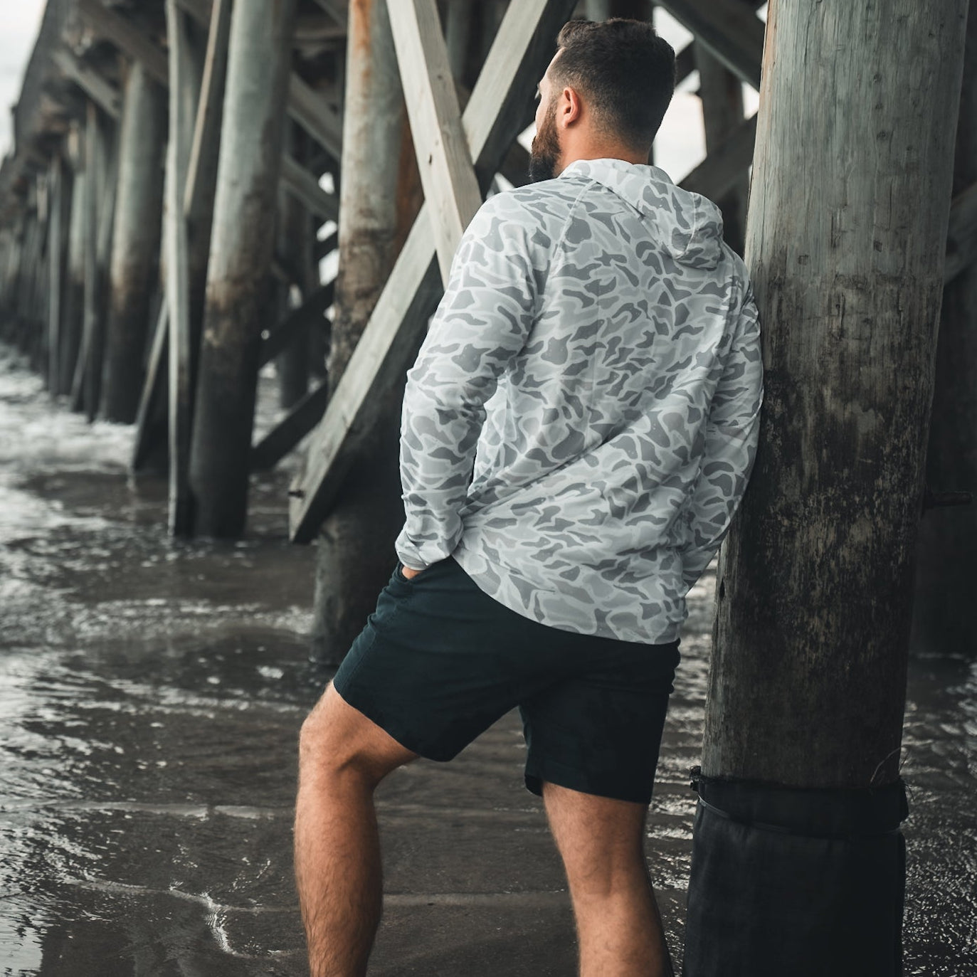Performance Hoodie - Ghost Camo