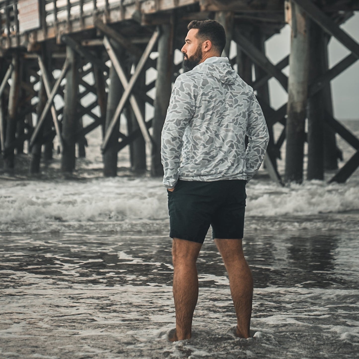 Performance Hoodie - Ghost Camo