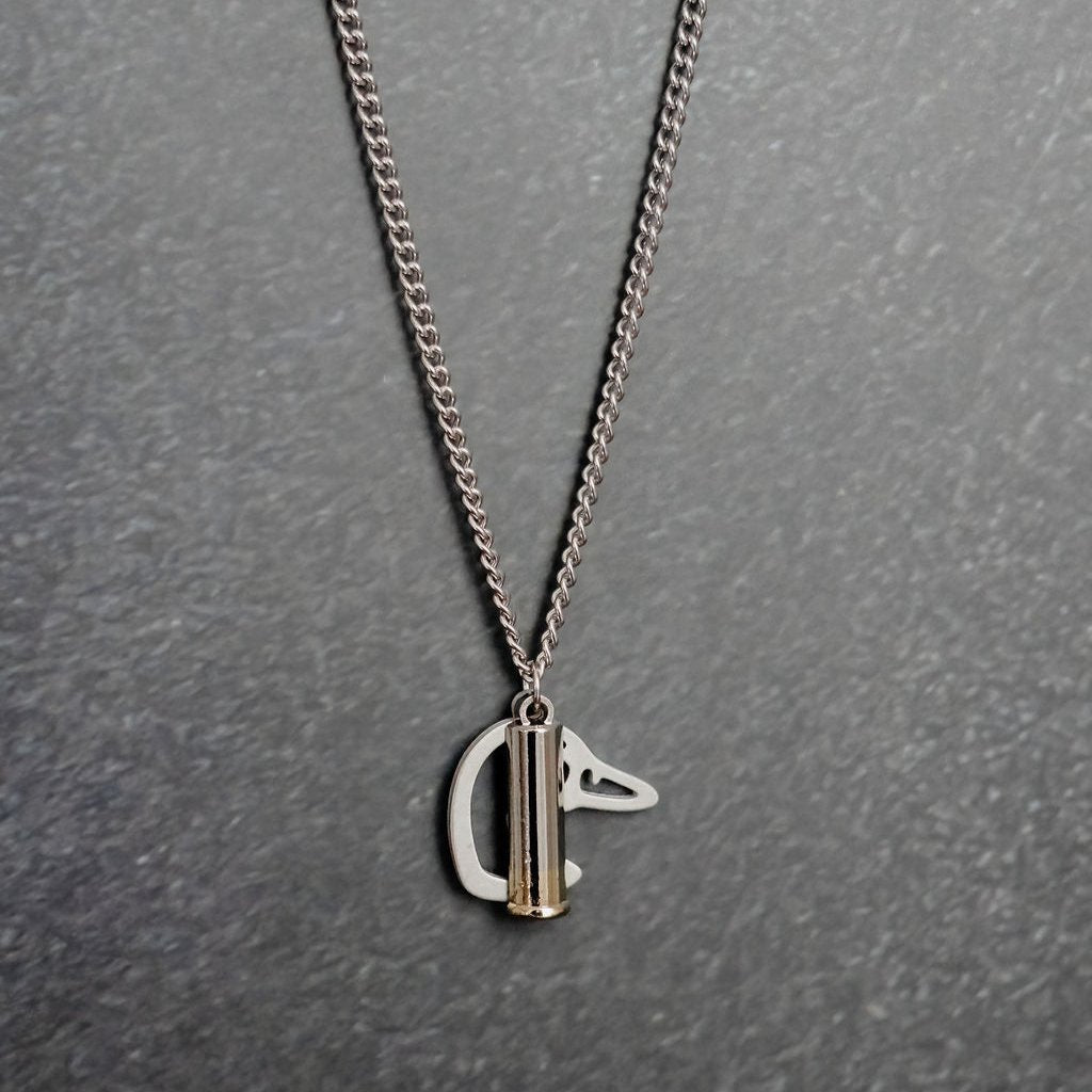 Mallard Duck Shot - Stainless Steel Necklace