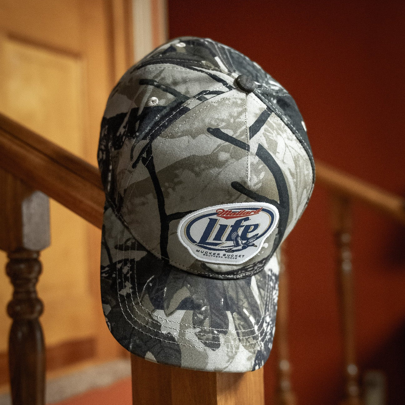 Mallard Life Deadwood Camo Bucket