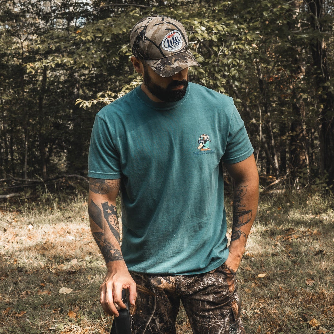 Mallard Life Deadwood Camo Bucket