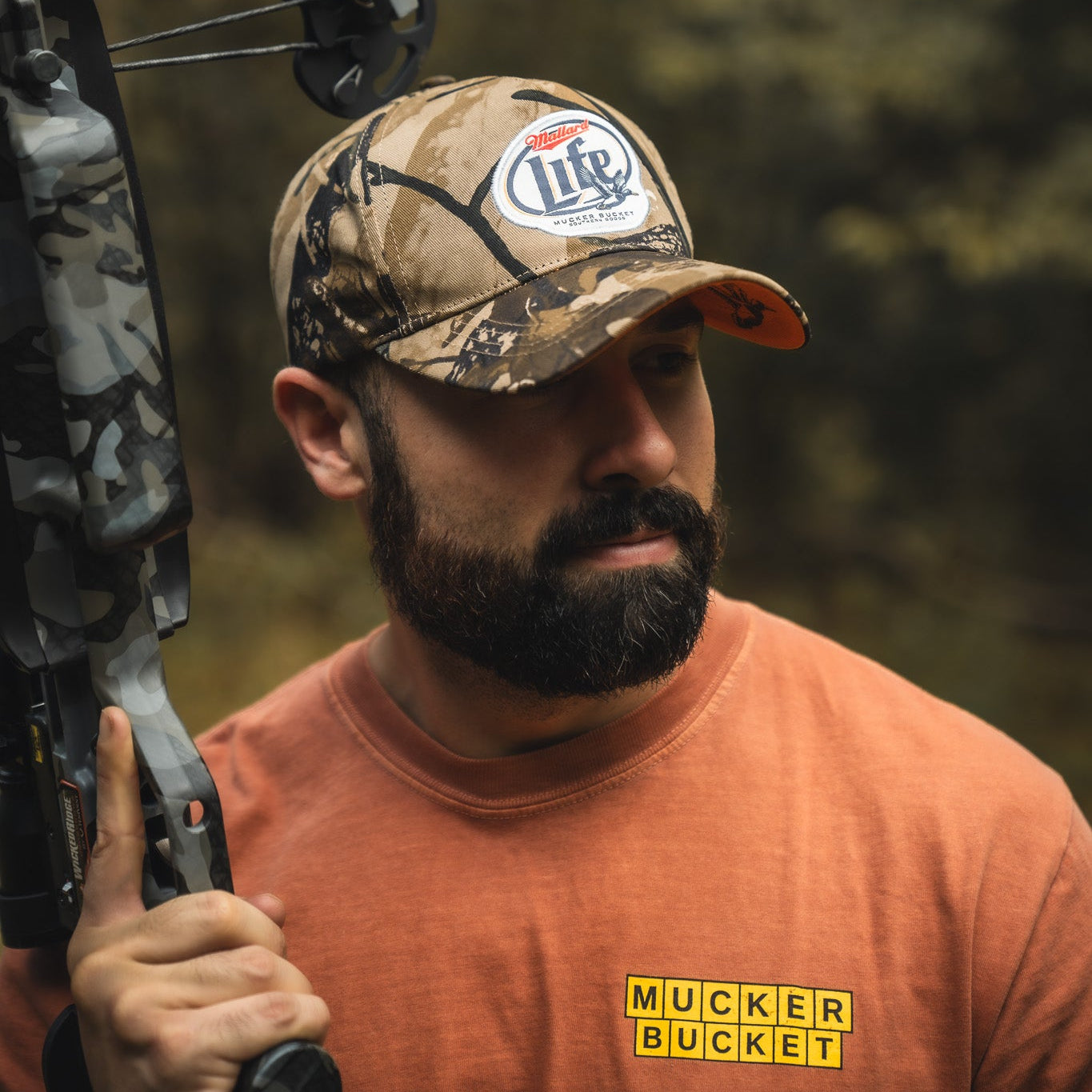 Mallard Life Deadwood Camo Bucket