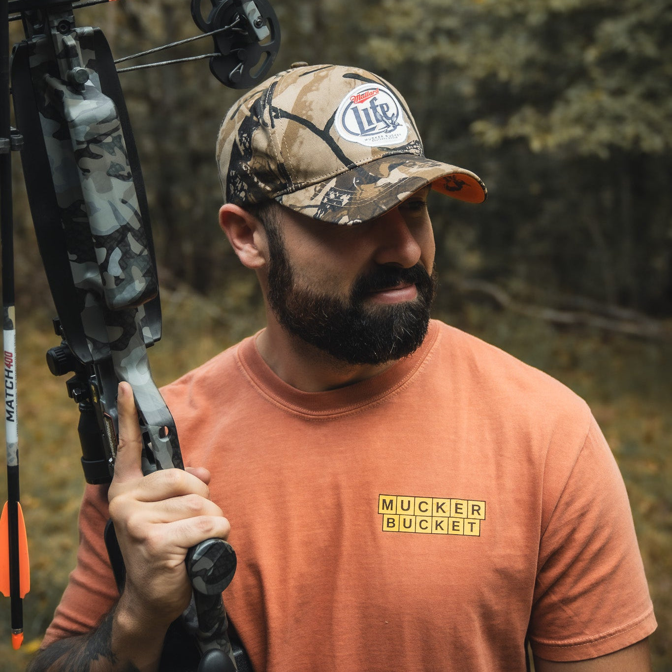 Mallard Life Deadwood Camo Bucket