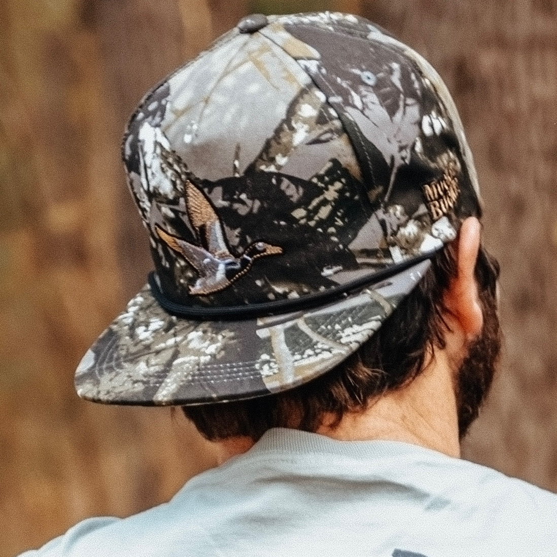 Oak Camo Duck Bucket