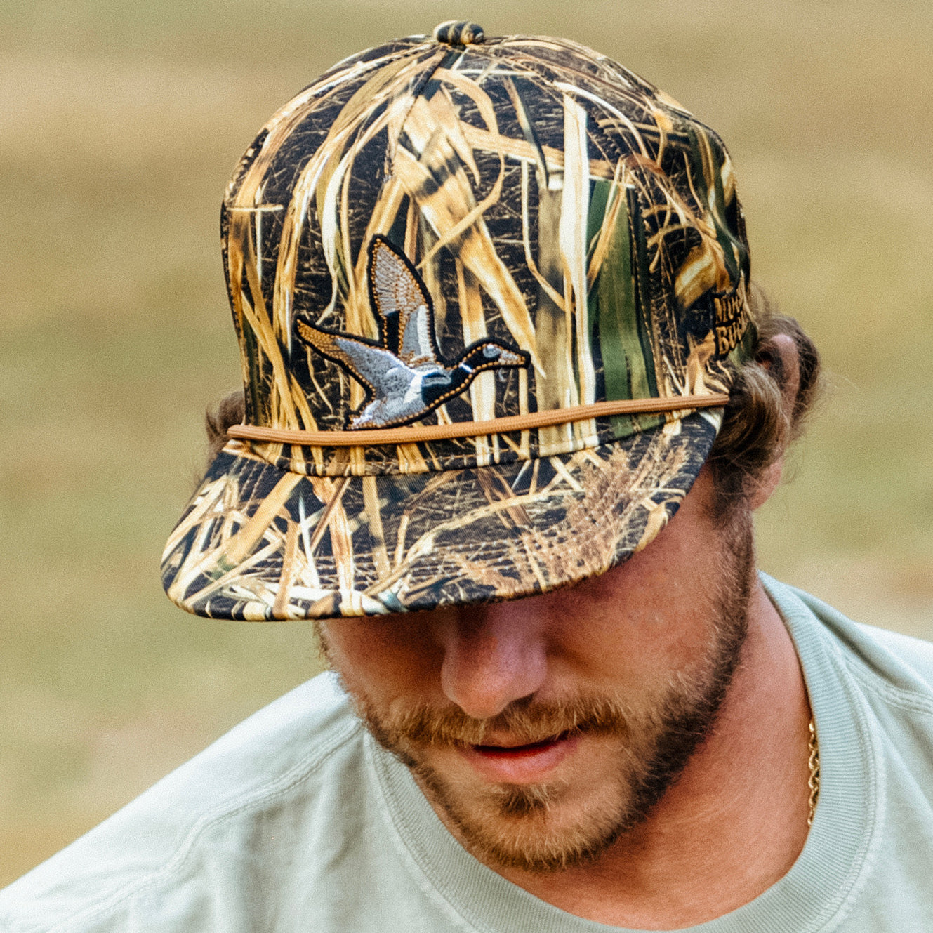 Straw Grass Camo Duck Bucket