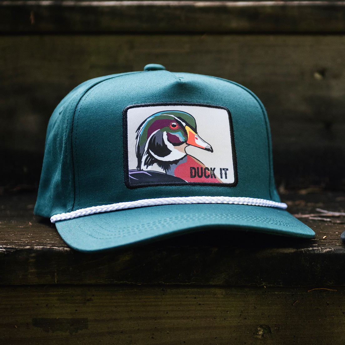 "Duck It" OG Green Wood Duck Bucket