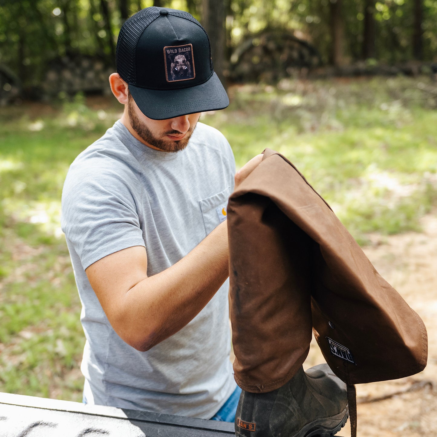 "Wild Bacon" OG Hog Trucker Bucket