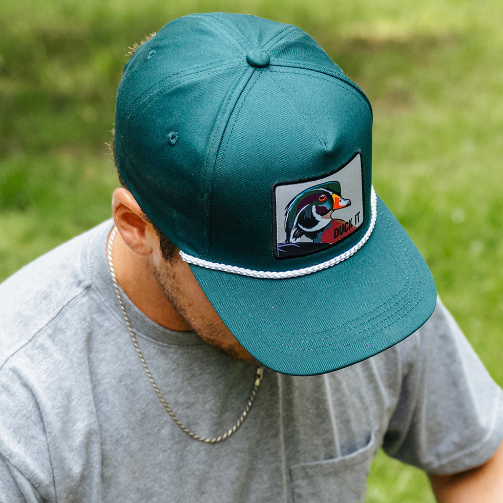 "Duck It" OG Green Wood Duck Bucket