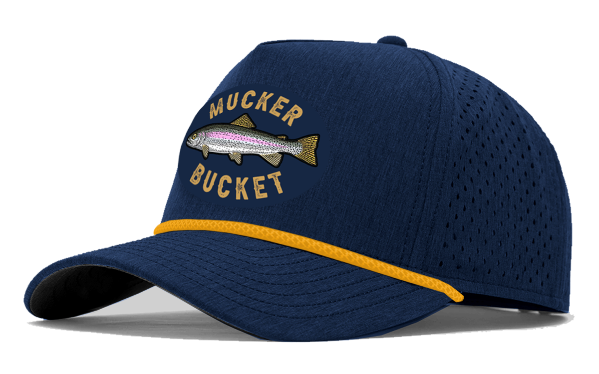 Rainbow Trout Blue Bucket