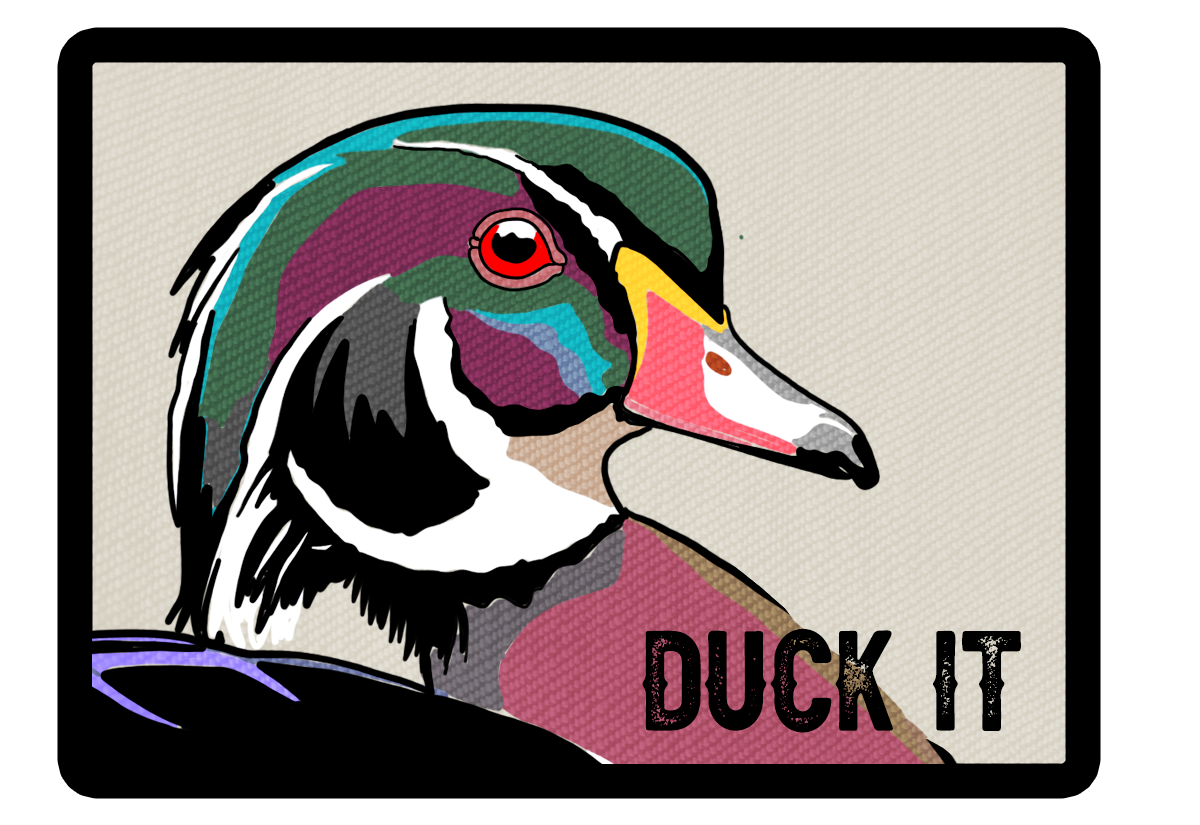 "Duck It" OG Green Wood Duck Bucket