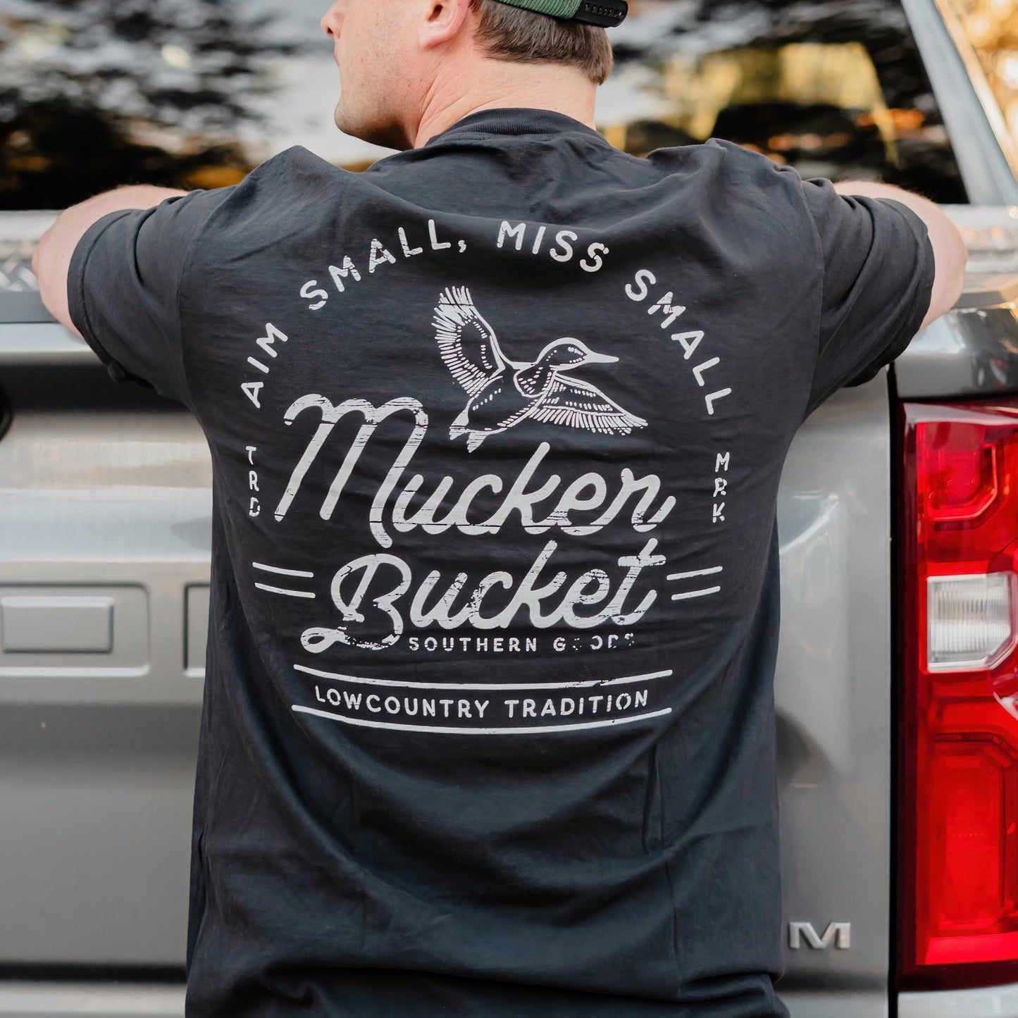 "Aim Small Miss Small" Premium Tee