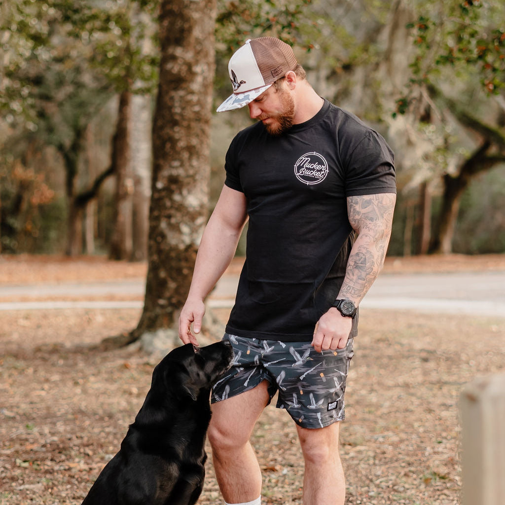 "Aim Small Miss Small" Premium Tee