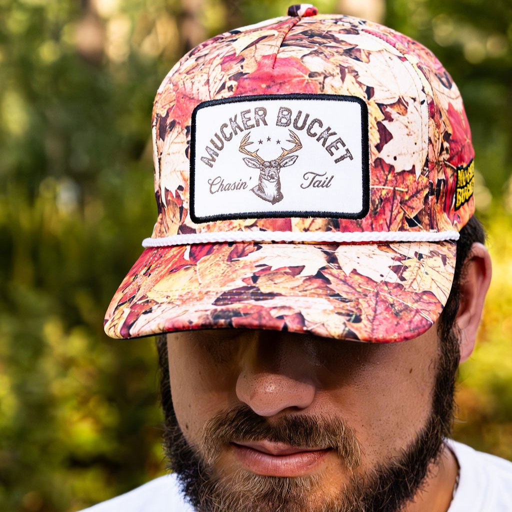 "Chasin' Tail" Fall Camo Bucket