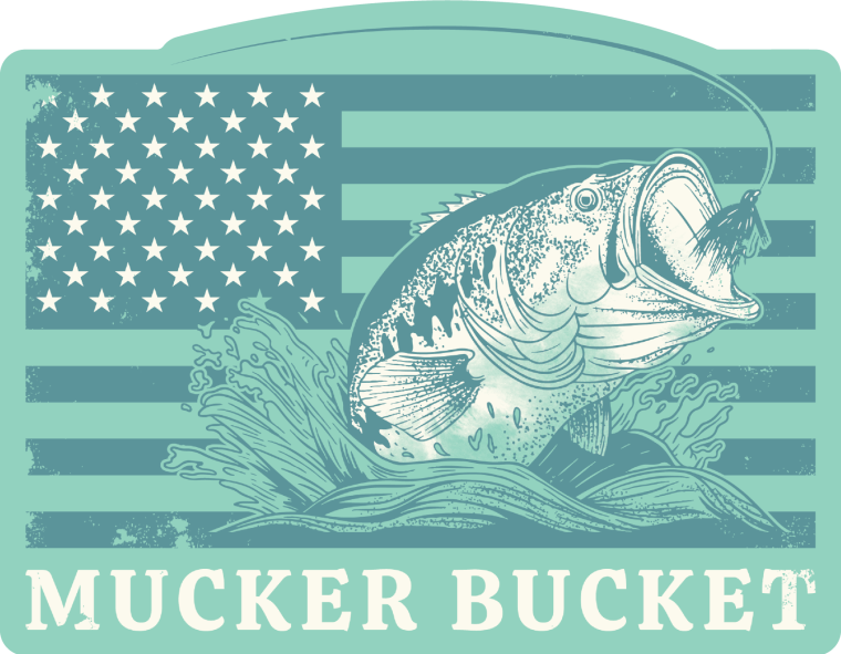 Big Bass America Sticker