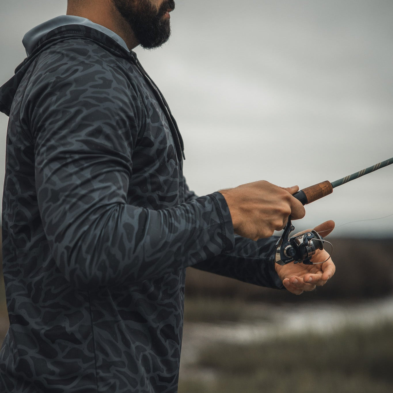Performance Hoodie - Stealth Camo