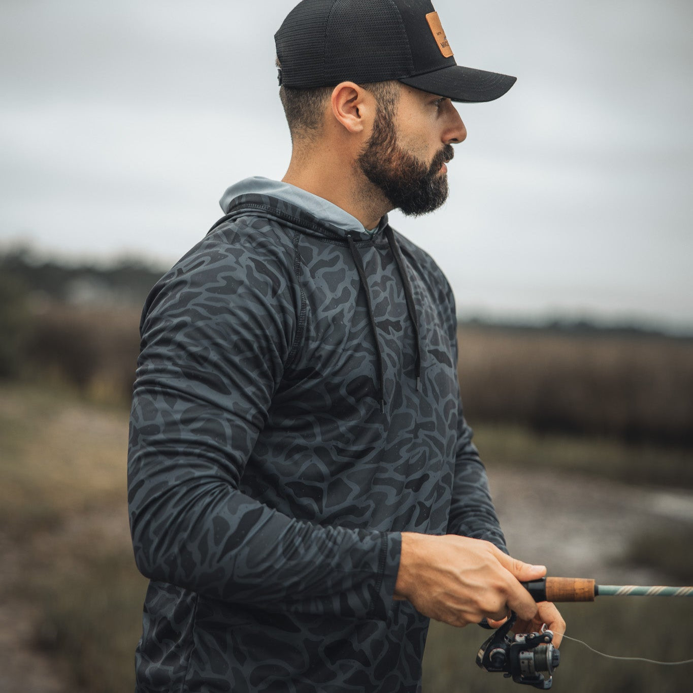 Performance Hoodie - Stealth Camo