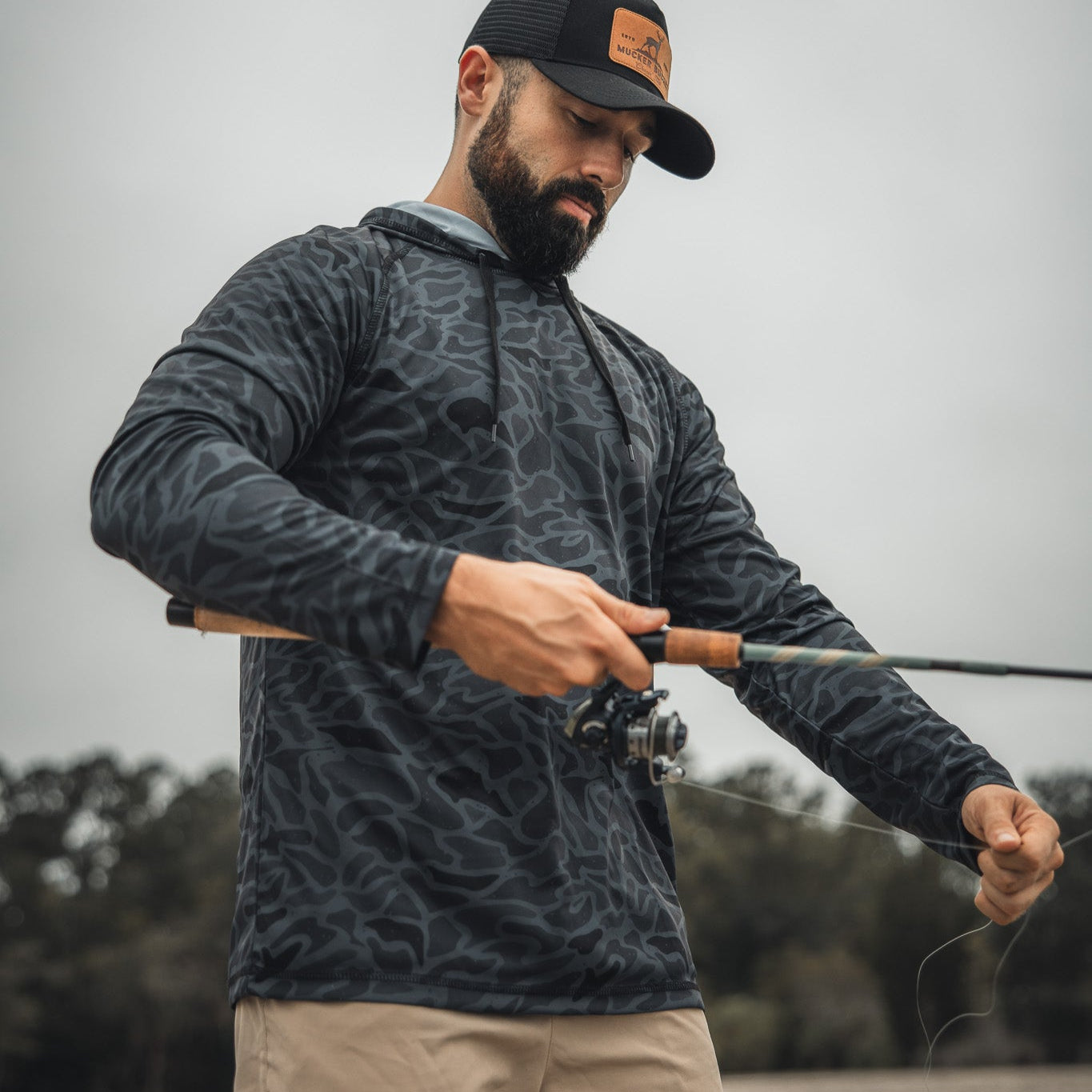 Performance Hoodie - Stealth Camo