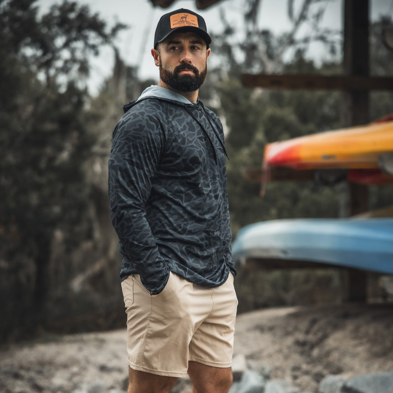 Performance Hoodie - Stealth Camo