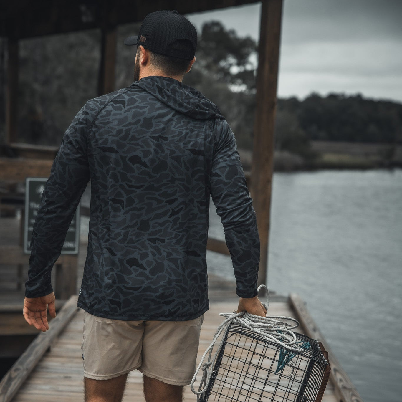 Performance Hoodie - Stealth Camo