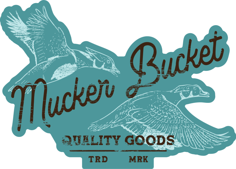 Wood Ducks Sticker