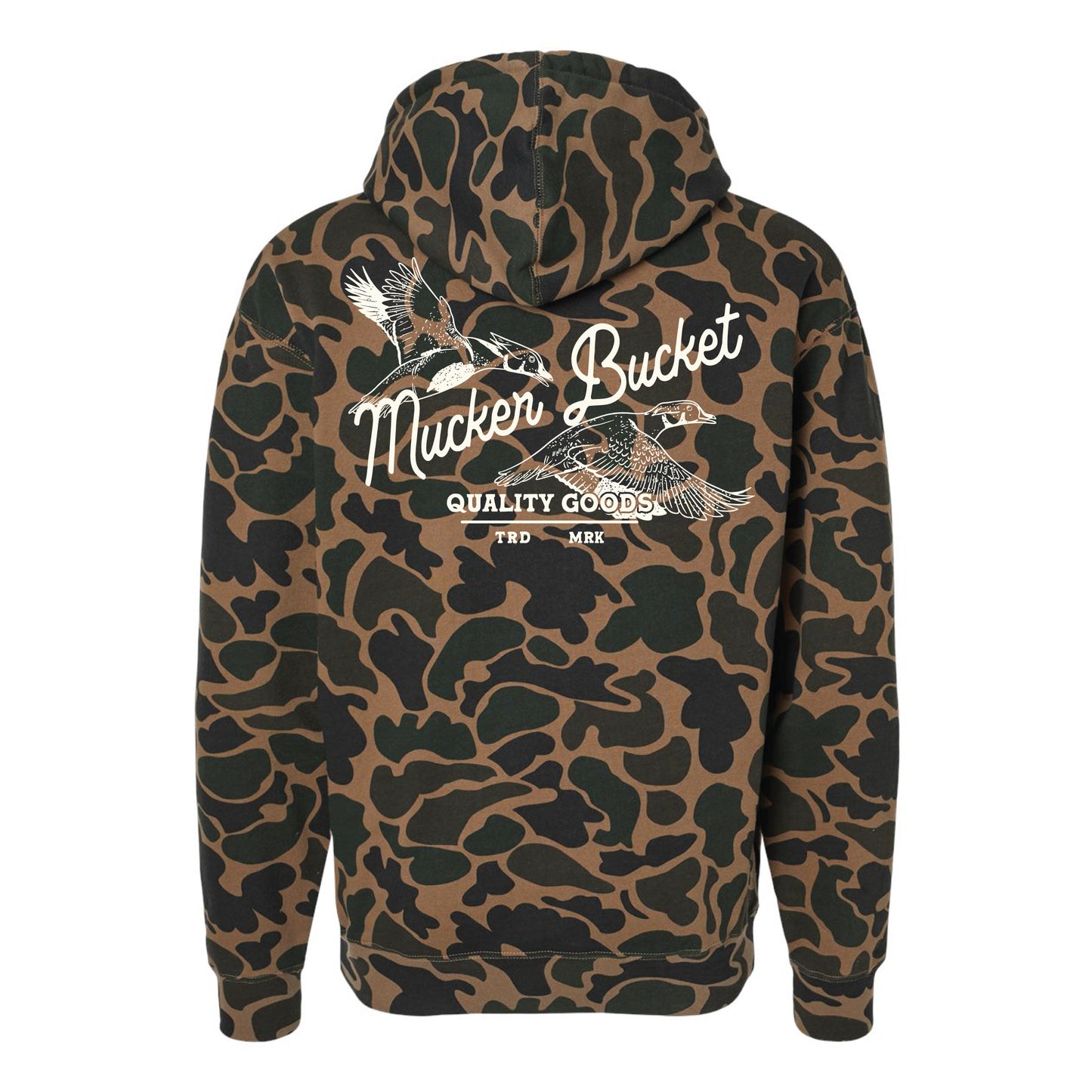Youth Wood Ducks Premium Duck Camo Hoodie