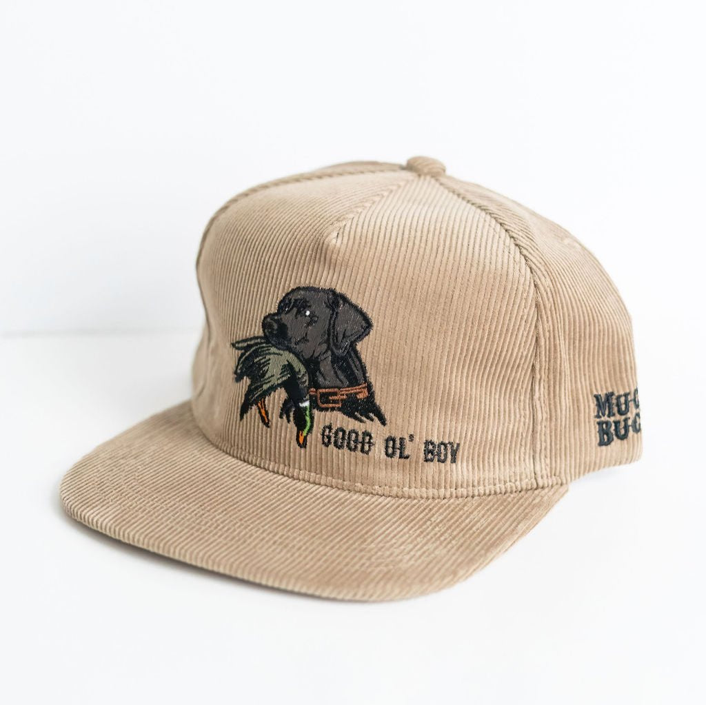 Good Ol' Boy Tan Corduroy Bucket