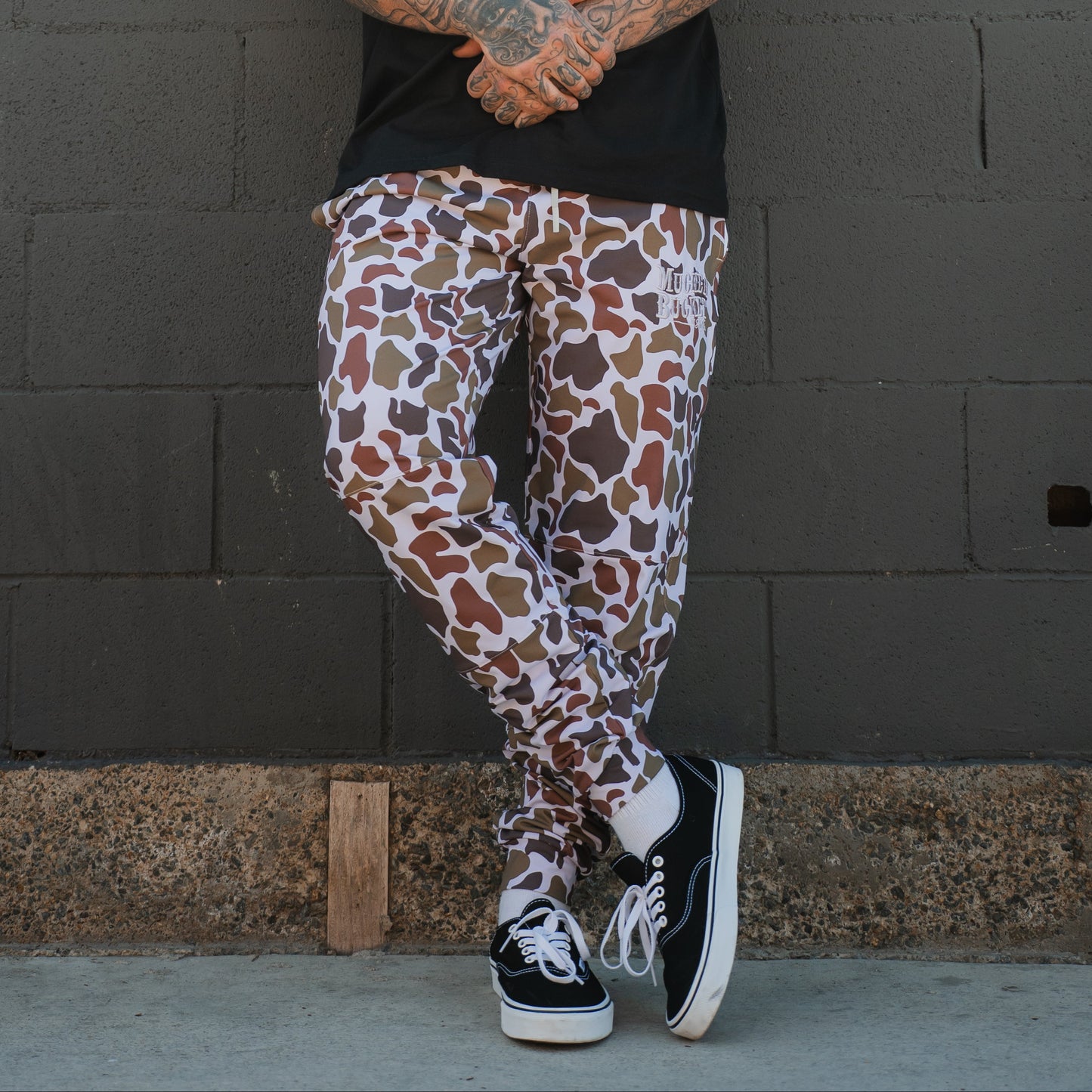 Men's Classic Premium Joggers | Old School Duck Camo