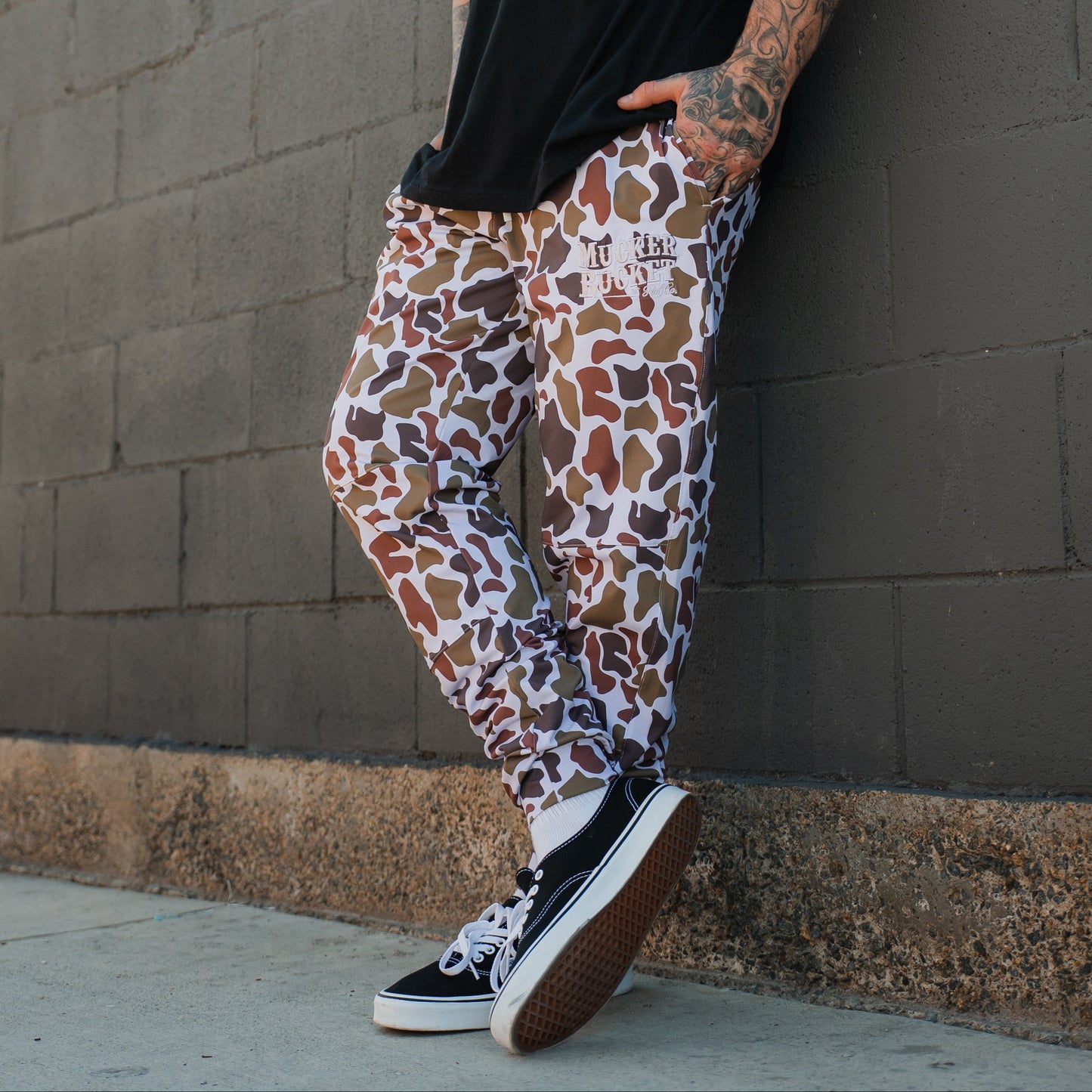 Men's Classic Premium Joggers | Old School Duck Camo