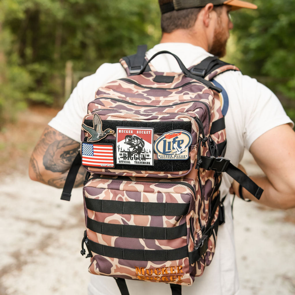 Duck It Limited Edition Tac-Pac - 25L-Duck Camo Backpack – Mucker Bucket