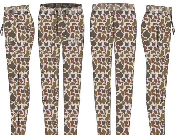 Men's Classic Premium Joggers | Old School Duck Camo