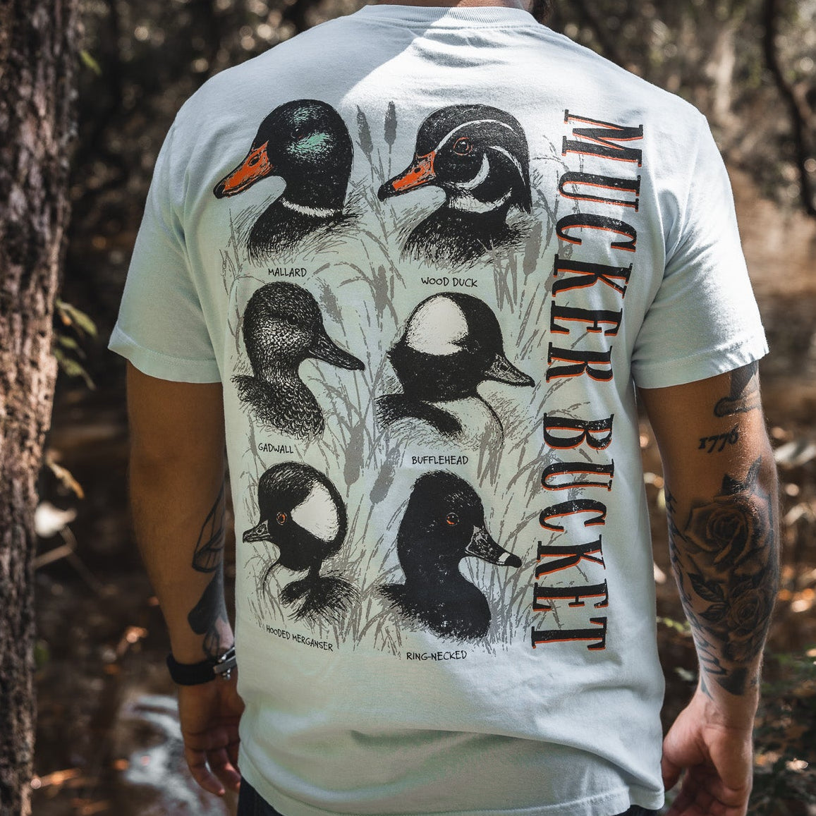 Duck Hunt Design-Premium Tee – Mucker Bucket